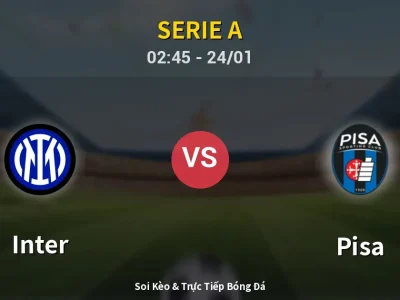 Kết Quả: Inter 6-2 Pisa – Highlight & Bàn Thắng | Serie A
