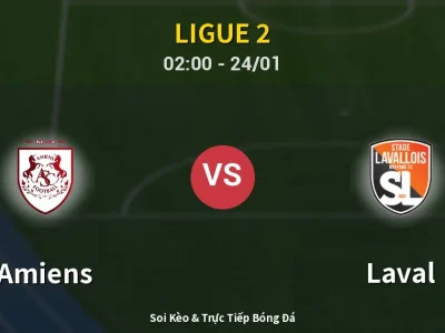 Kết Quả: Amiens 0-0 Laval – Highlight & Bàn Thắng | Ligue 2