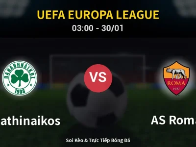 Kết Quả: Panathinaikos 1-1 AS Roma – Highlight & Bàn Thắng | UEFA Europa League