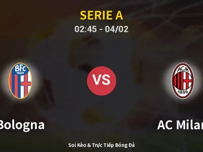 Kết Quả: Bologna 0-3 AC Milan – Highlight & Bàn Thắng | Serie A