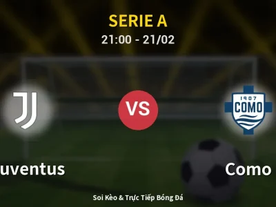 🔴 Trực Tiếp: Juventus 0-1 Como – Link Xem Serie A (Full HD)