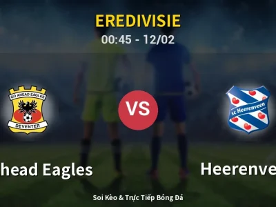Kết Quả: GO Ahead Eagles 1-3 Heerenveen – Highlight & Bàn Thắng | Eredivisie