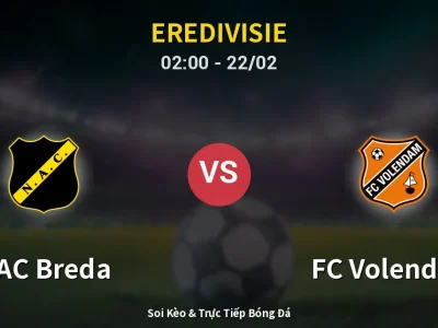 Kết Quả: NAC Breda 1-0 FC Volendam – Highlight & Bàn Thắng | Eredivisie