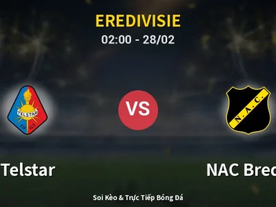 Kết Quả: Telstar 3-0 NAC Breda – Highlight & Bàn Thắng | Eredivisie