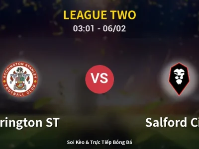 Kết Quả: Accrington ST 1-0 Salford City – Highlight & Bàn Thắng | League Two