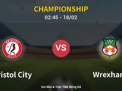 Kết Quả: Bristol City 2-2 Wrexham – Highlight & Bàn Thắng | Championship