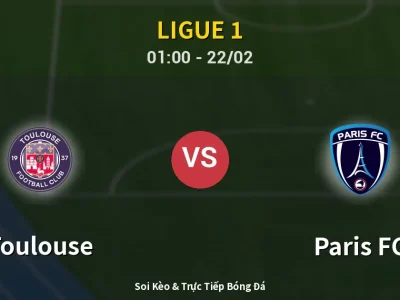 Kết Quả: Toulouse 1-1 Paris FC – Highlight & Bàn Thắng | Ligue 1