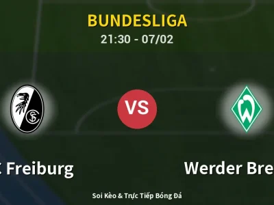 Soi Kèo SC Freiburg vs Werder Bremen – 21:30 07/02 | Nhận Định, Dự Đoán Tỷ Số
