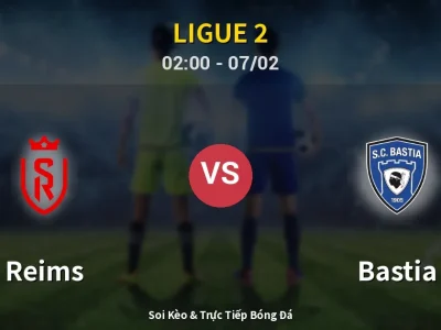 Kết Quả: Reims 0-0 Bastia – Highlight & Bàn Thắng | Ligue 2