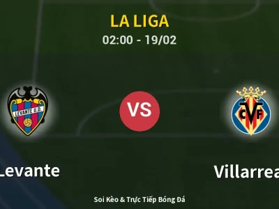 Kết Quả: Levante 0-1 Villarreal – Highlight & Bàn Thắng | La Liga