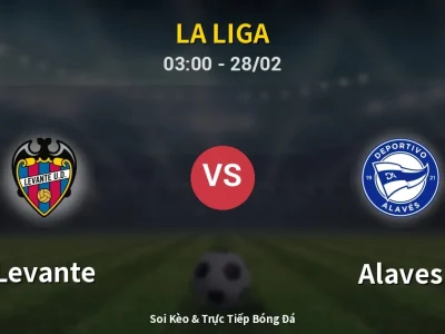 Kết Quả: Levante 2-0 Alaves – Highlight & Bàn Thắng | La Liga