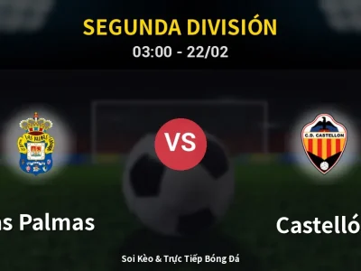 Kết Quả: Las Palmas 1-1 Castellón – Highlight & Bàn Thắng | Segunda División