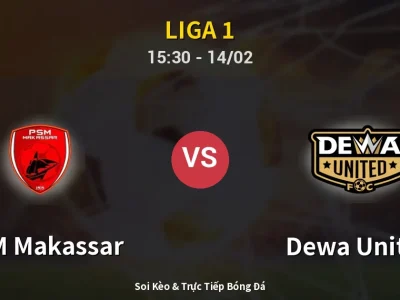 Kết Quả: PSM Makassar 0-2 Dewa United – Highlight & Bàn Thắng | Liga 1