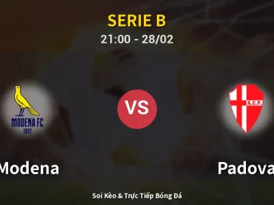 Soi Kèo Modena vs Padova – 21:00 28/02 | Nhận Định, Dự Đoán Tỷ Số
