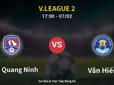 Kết Quả: Than Quang Ninh 1-1 Văn Hiến – Highlight & Bàn Thắng | V.League 2