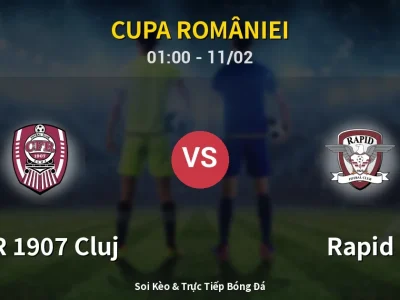 Kết Quả: CFR 1907 Cluj 1-1 Rapid – Highlight & Bàn Thắng | Cupa României