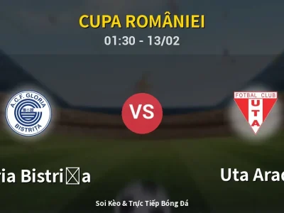 Kết Quả: Gloria Bistriţa 1-0 Uta Arad – Highlight & Bàn Thắng | Cupa României