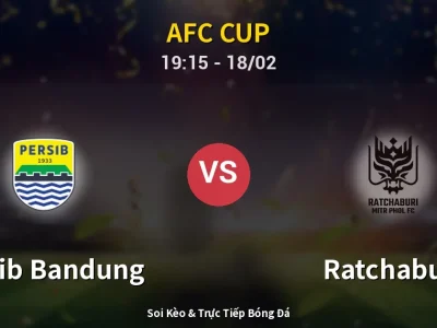 🔴 Trực Tiếp: Persib Bandung 1-0 Ratchaburi – Link Xem AFC Cup (Full HD)