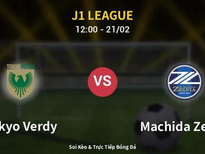 Kết Quả: Tokyo Verdy 2-2 Machida Zelvia – Highlight & Bàn Thắng | J1 League