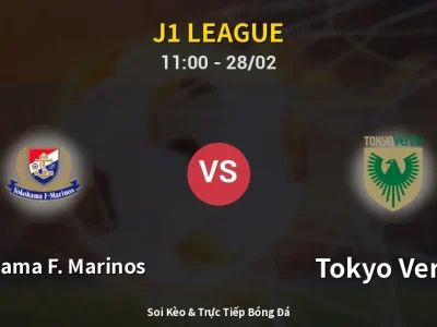 Kết Quả: Yokohama F. Marinos 3-2 Tokyo Verdy – Highlight & Bàn Thắng | J1 League