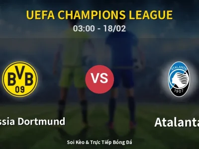 Kết Quả: Borussia Dortmund 2-0 Atalanta – Highlight & Bàn Thắng | UEFA Champions League