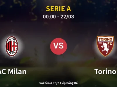 Kết Quả: AC Milan 3-2 Torino – Highlight & Bàn Thắng | Serie A