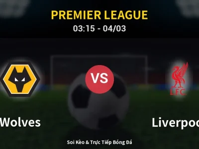 Kết Quả: Wolves 2-1 Liverpool – Highlight & Bàn Thắng | Premier League