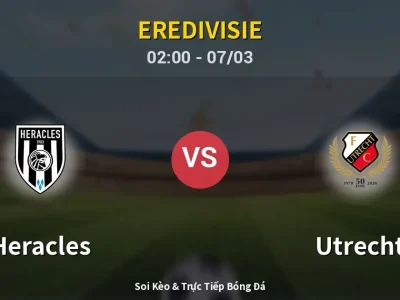 Kết Quả: Heracles 0-0 Utrecht – Highlight & Bàn Thắng | Eredivisie