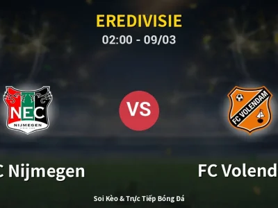 Kết Quả: NEC Nijmegen 3-0 FC Volendam – Highlight & Bàn Thắng | Eredivisie