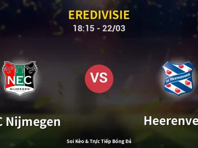 Kết Quả: NEC Nijmegen 2-2 Heerenveen – Highlight & Bàn Thắng | Eredivisie