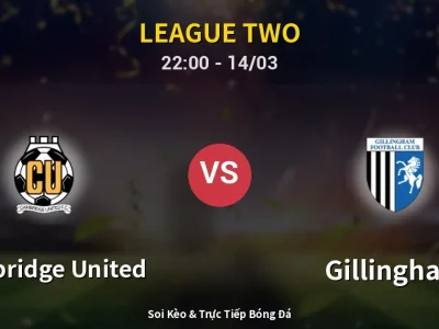 🔴 Trực Tiếp: Cambridge United 1-0 Gillingham – Link Xem League Two (Full HD)