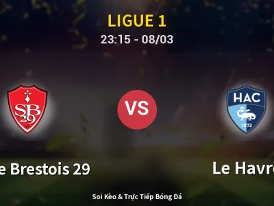 Soi Kèo Stade Brestois 29 vs Le Havre – 23:15 08/03 | Nhận Định, Dự Đoán Tỷ Số