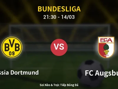 🔴 Trực Tiếp: Borussia Dortmund 1-0 FC Augsburg – Link Xem Bundesliga (Full HD)