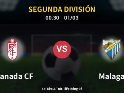 Kết Quả: Granada CF 0-1 Malaga – Highlight & Bàn Thắng | Segunda División