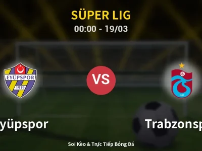Kết Quả: Eyüpspor 0-1 Trabzonspor – Highlight & Bàn Thắng | Süper Lig