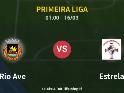 Kết Quả: Rio Ave 2-1 Estrela – Highlight & Bàn Thắng | Primeira Liga
