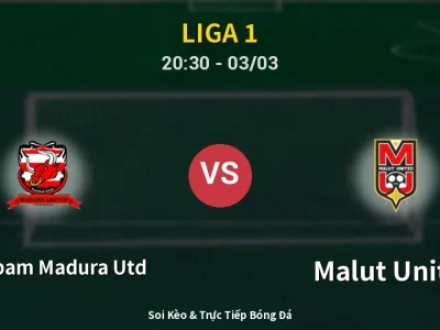 Kết Quả: Persepam Madura Utd 1-2 Malut United – Highlight & Bàn Thắng | Liga 1