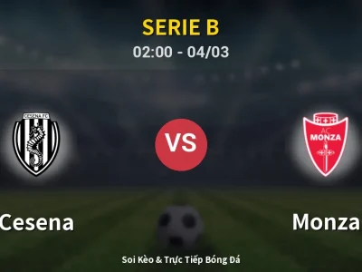 Kết Quả: Cesena 1-3 Monza – Highlight & Bàn Thắng | Serie B