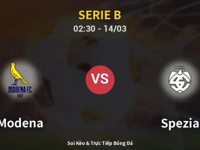 Kết Quả: Modena 3-0 Spezia – Highlight & Bàn Thắng | Serie B