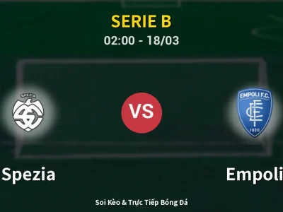 Kết Quả: Spezia 1-1 Empoli – Highlight & Bàn Thắng | Serie B