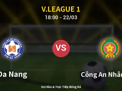 Kết Quả: Da Nang 0-1 Công An Nhân Dân – Highlight & Bàn Thắng | V.League 1