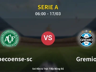 Soi Kèo Chapecoense-sc vs Gremio – 06:00 17/03 | Nhận Định, Dự Đoán Tỷ Số
