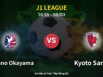 Kết Quả: Fagiano Okayama 1-0 Kyoto Sanga – Highlight & Bàn Thắng | J1 League