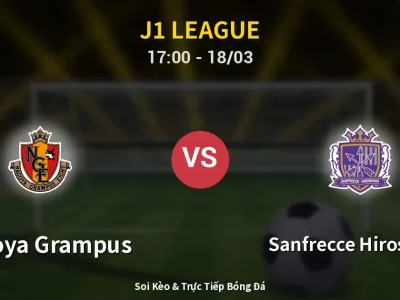 Kết Quả: Nagoya Grampus 2-1 Sanfrecce Hiroshima – Highlight & Bàn Thắng | J1 League