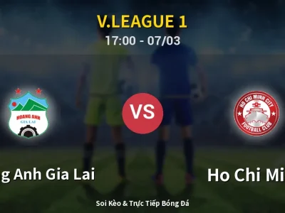 Kết Quả: Hoang Anh Gia Lai 0-1 Ho Chi Minh – Highlight & Bàn Thắng | V.League 1