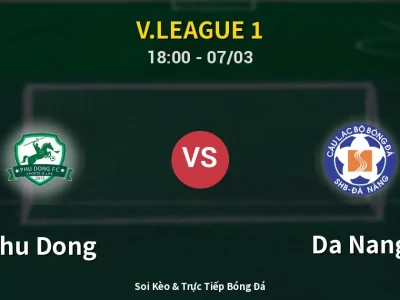 Kết Quả: Phu Dong 1-1 Da Nang – Highlight & Bàn Thắng | V.League 1