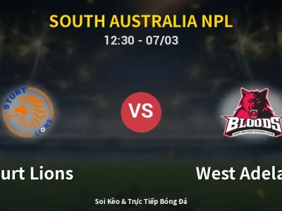 Kết Quả: Sturt Lions 4-3 West Adelaide – Highlight & Bàn Thắng | South Australia NPL