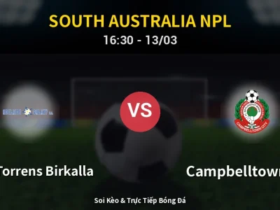 Kết Quả: West Torrens Birkalla 3-2 Campbelltown City – Highlight & Bàn Thắng | South Australia NPL