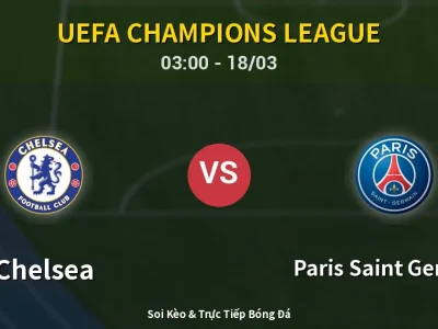 Kết Quả: Chelsea 0-3 Paris Saint Germain – Highlight & Bàn Thắng | UEFA Champions League