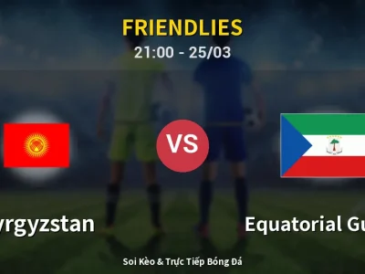 Soi Kèo Kyrgyzstan vs Equatorial Guinea – 21:00 25/03 | Nhận Định, Dự Đoán Tỷ Số